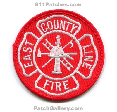 East County Line Fire Department Patch (Minnesota)
Scan By: PatchGallery.com
Keywords: dept.