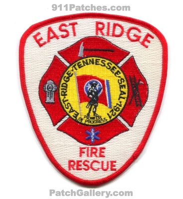 East Ridge Fire Rescue Department Patch (Tennessee)
Scan By: PatchGallery.com
