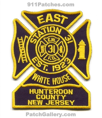 East Whitehouse Fire Department Station 31 Hunterdon County Patch (New Jersey)
Scan By: PatchGallery.com
Keywords: ewfd e.w.f.d. dept. est. 1923 co.