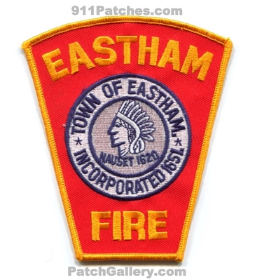 Eastham Fire Department Patch (Massachusetts)
Scan By: PatchGallery.com
Keywords: town of dept. incorporated 1651