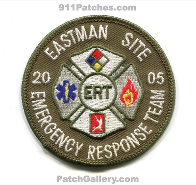 Eastman Site Chemical Company Emergency Response Team ERT 2005 Patch (Texas)
Scan By: PatchGallery.com
Keywords: co. fire ems hazmat haz-mat industrial plant