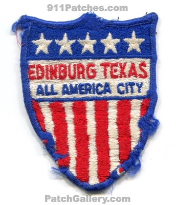 Edinburg All America City Patch (Texas)
Scan By: PatchGallery.com
