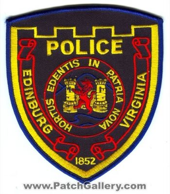 Edinburg Police (Virginia)
Scan By: PatchGallery.com
