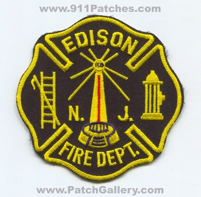 Edison Fire Department Patch (New Jersey)
Scan By: PatchGallery.com
Keywords: dept. n.j.