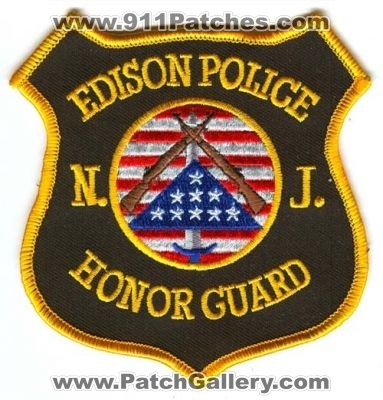 Edison Police Honor Guard (New Jersey)
Scan By: PatchGallery.com
Keywords: n.j.