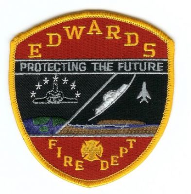 Edwards Fire Dept
Thanks to PaulsFirePatches.com for this scan.
Keywords: california department