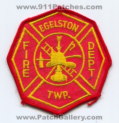 Egelston Township Fire Department Patch (Michigan)
Scan By: PatchGallery.com
Keywords: twp. dept.
