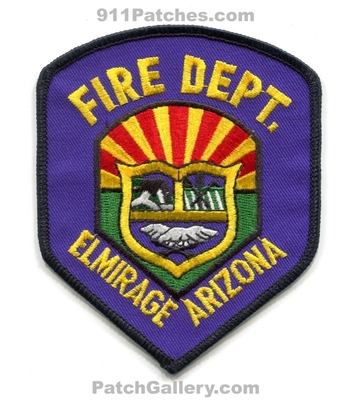 El Mirage Fire Department Patch (Arizona)
Scan By: PatchGallery.com
Keywords: elmirage dept.