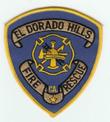 El Dorado Hills Fire Rescue
Thanks to PaulsFirePatches.com for this scan.
Keywords: california
