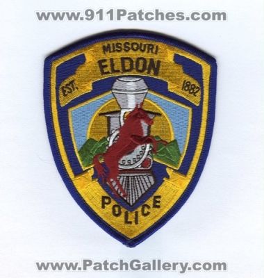 Eldon Police Department (Missouri)
Scan By: PatchGallery.com
Keywords: dept.
