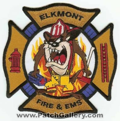 Elkmont Fire & EMS (Alabama)
Thanks to PaulsFirePatches.com for this scan.

