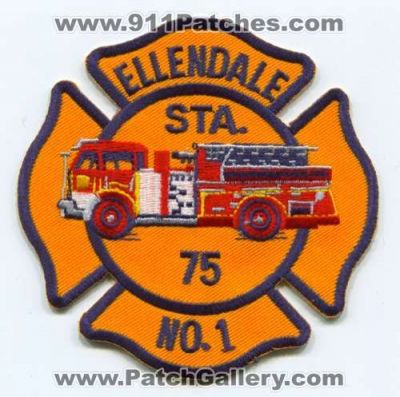 Ellendale Fire Company Number 1 Station 75 (Delaware)
Scan By: PatchGallery.com
Keywords: co. no. #1 sta. department dept.