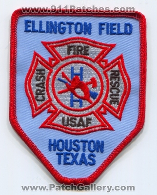 Ellington Field Joint Reserve Base Crash Fire Rescue CFR Department USAF Military Patch (Texas)
Scan By: PatchGallery.com
Keywords: jrb dept. houston arff aircraft airport firefighter firefighting