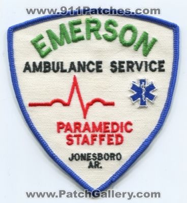 Emerson Ambulance Service Paramedic Staffed (Arkansas)
Scan By: PatchGallery.com
Keywords: ems jonesboro ar.