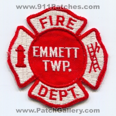 Emmett Township Fire Department Patch (Michigan)
Scan By: PatchGallery.com
Keywords: twp. dept.