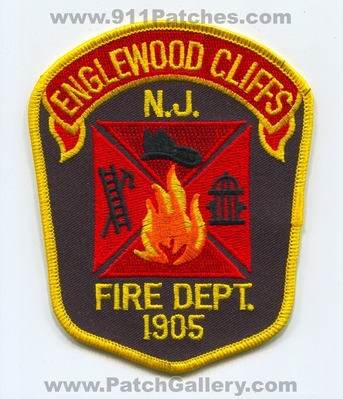 Englewood Cliffs Fire Department Patch (New Jersey)
Scan By: PatchGallery.com
Keywords: dept. n.j. 1905