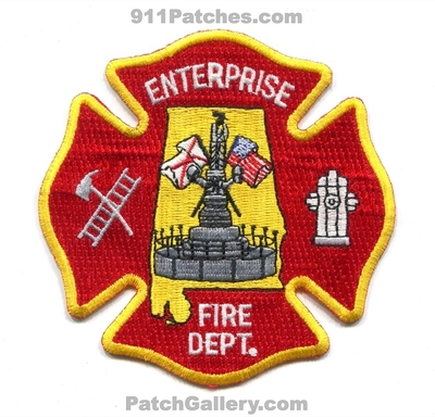 Enterprise Fire Department Patch (Alabama)
Scan By: PatchGallery.com
Keywords: dept.
