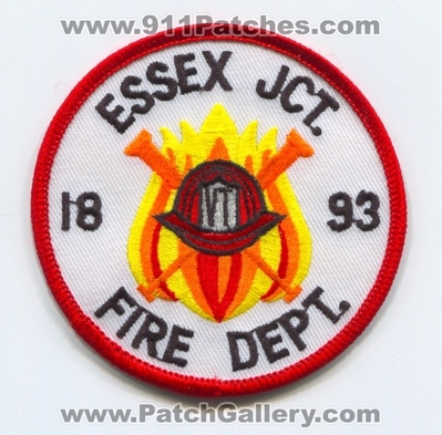 Essex Junction Fire Department Patch (Vermont)
Scan By: PatchGallery.com
Keywords: jct. dept. vt 1893
