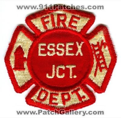 Essex Junction Fire Department (Vermont)
Scan By: PatchGallery.com
Keywords: jct. dept.
