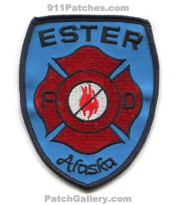 Ester Volunteer Fire Department Patch (Alaska)
Scan By: PatchGallery.com
Keywords: vol. dept.