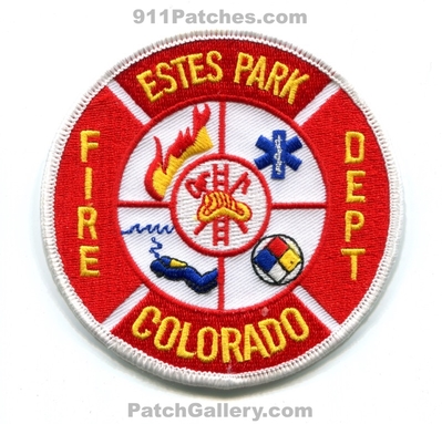 Estes Park Fire Department Patch (Colorado)
[b]Scan From: Our Collection[/b]
Keywords: dept.