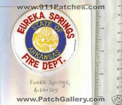 Eureka Springs Fire Department (Arkansas)
Thanks to Mark C Barilovich for this scan.
Keywords: dept.