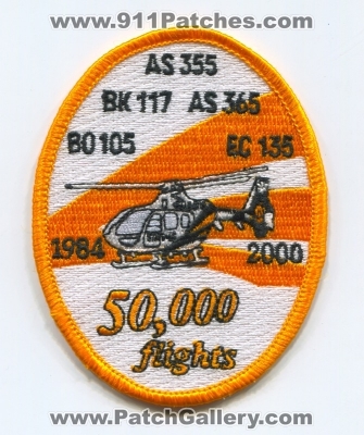 Eurocopter Helicopters 50000 Flights Patch (France)
Scan By: PatchGallery.com
Keywords: 50,000 as355 bk117 as365 bo105 ec135