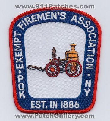 Exempt Firemen's Association (New York)
Thanks to Paul Howard for this scan.
Keywords: firemens pok ny
