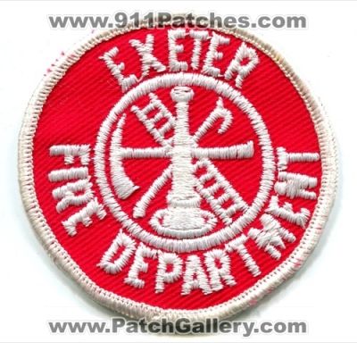 Exeter Fire Department (New Hampshire)
Scan By: PatchGallery.com
Keywords: dept.