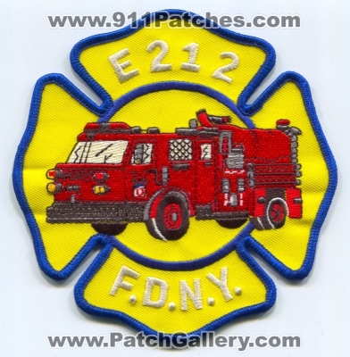New York City Fire Department FDNY Engine 212 Patch (New York)
Scan By: PatchGallery.com
Keywords: of dept. f.d.n.y. company co. station e212
