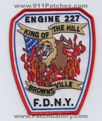 FDNY Fire Department Engine 227 (New York)
Thanks to Paul Howard for this scan.
Keywords: city of dept. brownsville f.d.n.y.