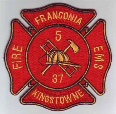 Franconia Fire (Virginia)
Thanks to Dave Slade for this scan.
Keywords: kingstowne 5 37