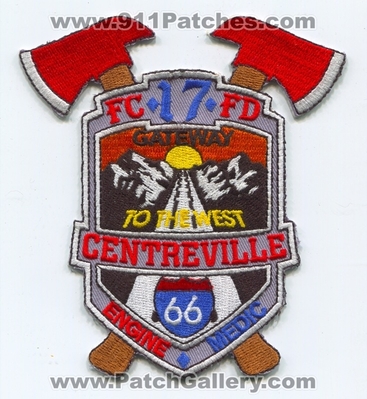 Fairfax County Fire Department Station 17 Centreville Patch (Virginia)
Scan By: PatchGallery.com
Keywords: co. dept. fcfd fc17fd company engine medic gateway to the west