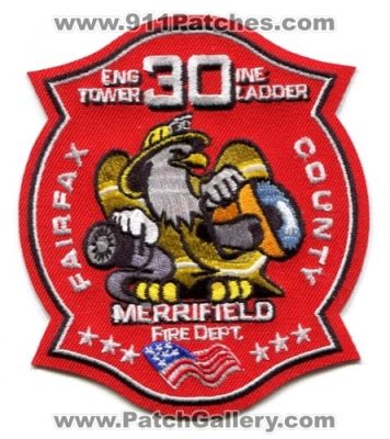 Fairfax County Fire Department Station 30 Patch (Virginia)
Scan By: PatchGallery.com
Keywords: co. dept. company engine tower ladder merrifield