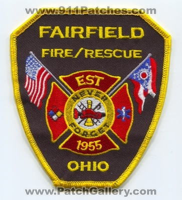 Fairfield Fire Rescue Department Patch (Ohio)
Scan By: PatchGallery.com
Keywords: dept. never forget