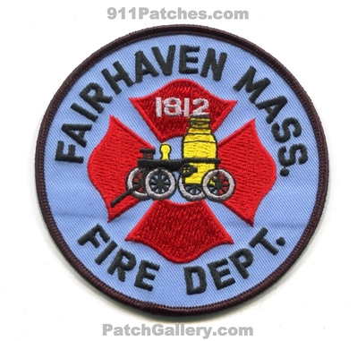 Fairhaven Fire Department Patch (Massachusetts)
Scan By: PatchGallery.com
Keywords: dept. mass. 1812
