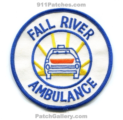 Fall River Ambulance Patch (Massachusetts)
Scan By: PatchGallery.com
Keywords: ems emt paramedic