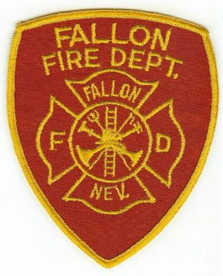 Fallon Fire Dept
Thanks to PaulsFirePatches.com for this scan.
Keywords: nevada department