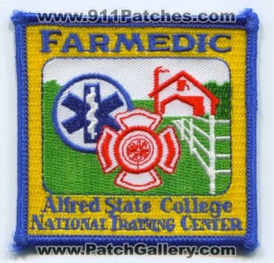 Farmedic Alfred State College National Training Center (New York)
Scan By: PatchGallery.com
Keywords: fire ems