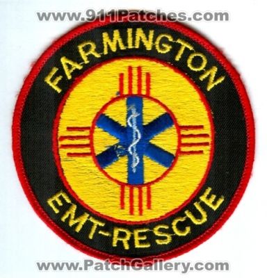 Farmington Fire Department EMT Rescue (New Mexico)
Scan By: PatchGallery.com
Keywords: dept. ems