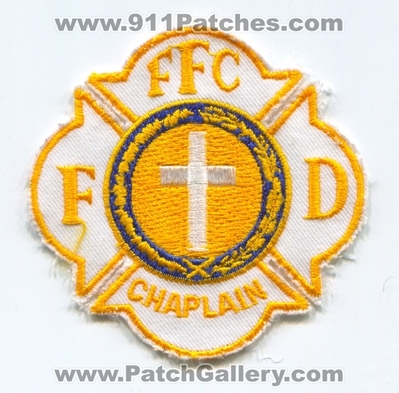 Federation of Fire Chaplains FFC Fire Department Chaplain Patch (Texas)
Scan By: PatchGallery.com
Keywords: f.f.c. fd f.d.