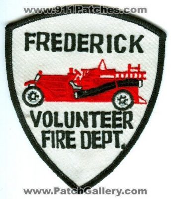 Frederick Volunteer Fire Department Patch (Colorado)
[b]Scan From: Our Collection[/b]
Keywords: dept.