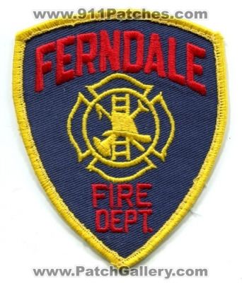 Ferndale Fire Department (Michigan)
Scan By: PatchGallery.com
Keywords: dept.