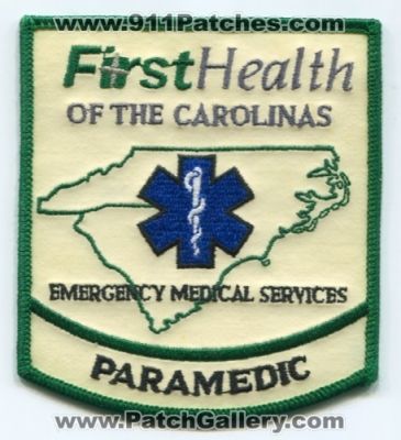 First Health of the Carolinas Emergency Medical Services Paramedic (North Carolina)
Scan By: PatchGallery.com
Keywords: ems ambulance