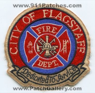 Flagstaff Fire Department (Arizona)
Scan By: PatchGallery.com
Keywords: dept. city of dedicated to service