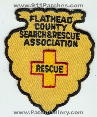 Flathead County Search and Rescue Association (Montana)
Thanks to Mark C Barilovich for this scan.
Keywords: sar s&r