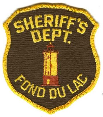 Fond Du Lac County Sheriff's Dept (Wisconsin)
Scan By: PatchGallery.com
Keywords: sheriffs department