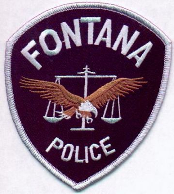 Fontana Police
Thanks to EmblemAndPatchSales.com for this scan.
Keywords: california