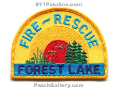 Forest Lake Fire Rescue Department Patch (Minnesota)
Scan By: PatchGallery.com
Keywords: dept.