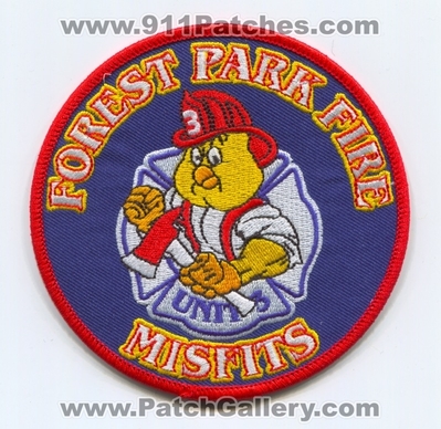 Forest Park Fire Department Unit 3 Patch (Ohio)
Scan By: PatchGallery.com
Keywords: dept. company co. station misfits